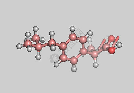 Ibuprofen 原子分子模型痛药棍子债券药品科学图片计算机力量图片