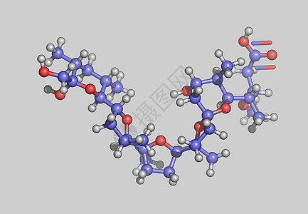 Monensin 原子分子模型计算机科学图片债券力量棍子图片