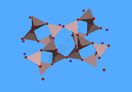 Orthoklas 原子分子模型图片