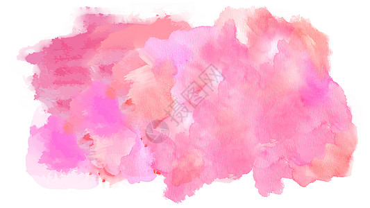 粉色质感白色背景的纸板上多色水彩划线 Texture 或背景背景