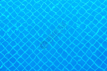 模糊的瓷砖图案阳光蓝色液体海浪海洋涟漪波纹反射图片