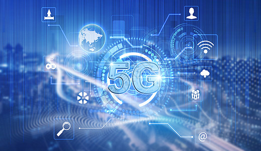 5G 网络和 5g 技术 新一代网络 高速移动互联网 商业 现代技术 互联网和网络概念办公室数据电子电讯屏幕世界社区插图3d电脑图片