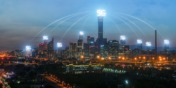 5G 网络和 5g 技术 新一代网络 高速移动互联网 商业 现代技术 互联网和网络概念全球3d插图社会数据电讯社区蓝色建筑办公室图片