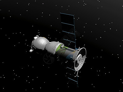 空间卫星和航天飞船推进太阳帆金属运输力学星舰太空技术旅行飞船图片