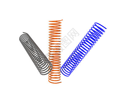 彩色钢钢和弹性钢弹簧金属弹簧钢松紧带不锈钢背景图片