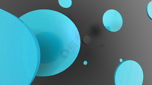 彩色背景上的天蓝色金属和不透明圆圈和圆柱体 图形设计的抽象背景与透明玻璃形状 3d 渲染图阴影广告几何学文稿汽缸墙纸推介会气泡插图片