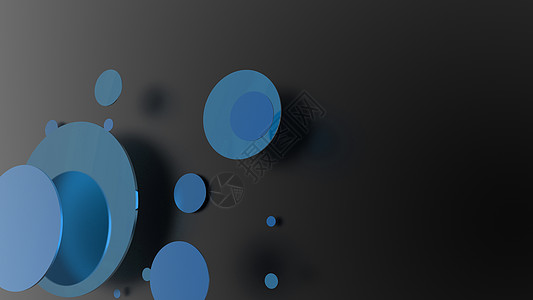 彩色背景上的蓝色金属和不透明圆圈和圆柱体 图形设计的抽象背景与透明玻璃形状 3d 渲染插图与灯光和阴影推介会几何学戒指广告墙纸汽图片