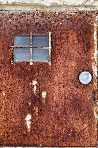 生锈金属灯箱上旧油漆的质地建筑学木头建筑古董风化装饰盒子风格入口材料图片