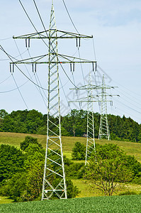 电力供应工业电缆车站力量技术电压发电机天空全球网络图片