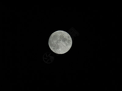 满月月光蓝色天空地平线星系宇宙时间星星场景月球天文学图片