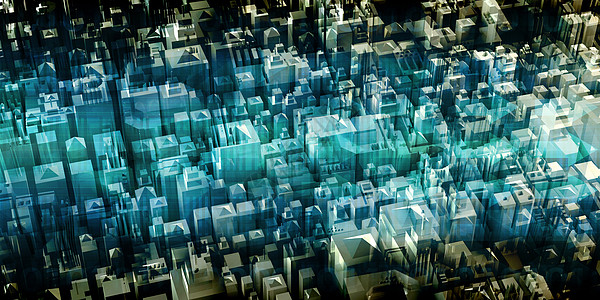 物联网房子社会转型城市基础设施信息摩天大楼数字化图表建筑图片
