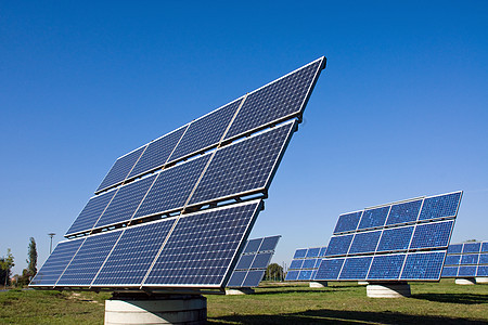 太阳能电池板活力太阳生态光伏集电极科学阳光发电机技术商业图片