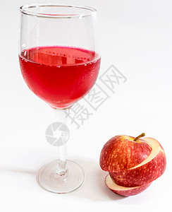 老红色苹果白色背景的红苹果厨房沙拉反射早餐季节水果叶子饮食农场甜点背景