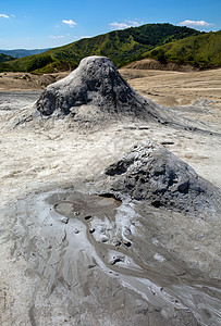 泥凝泥或泥火山 地质构造水文地质学图片