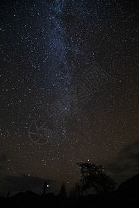 夜星天空 银河星空星云狐狸星系卫星太空银河系星座摄影科学图片