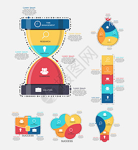 商业矢量它制作图案的信息图表模板插图卡片网络推介会小册子技术数字创造力网站报告图片