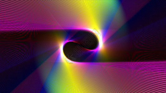 彩色线条的抽象背景3D 渲染亮度3d运动插图彩虹墙纸活力想像力水平技术图片