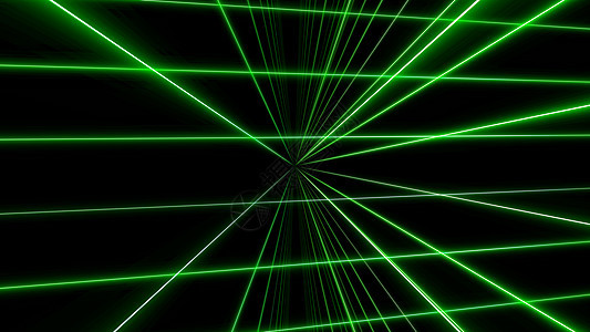3d 绿线激光背景黑色地面走廊技术科学运动辉光墙纸绿色活力背景图片