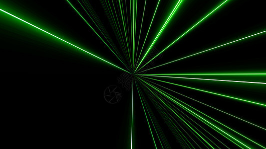 3d 绿线激光背景技术墙纸光束科学地面辉光运动绿色走廊艺术背景图片