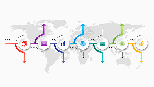 信息图时间线构造函数生长数字技术数据时间网络流程图图表工作酒吧图片