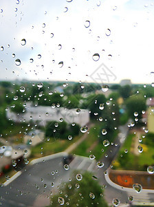 玻璃上的雨滴 阴雨天气 伤心哒图片
