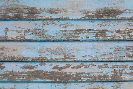 旧木片纹理表面背景和浅蓝色颜色图片