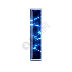 电动 3d 字母计算机高科技图像力量卷曲电脑闪电小写蓝色辉光图片