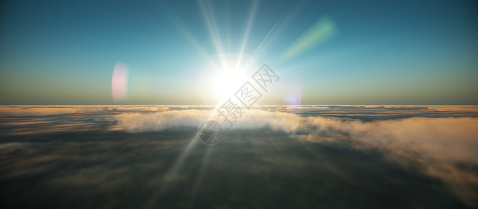 在云中飞翔科学地球飞机场景太阳天堂空气地平线窗户日落图片