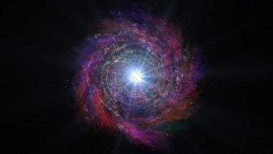 宇宙银河背景抽象光螺旋时间活力辉光星云科学速度星星粒子火花图片