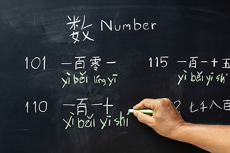 在课堂上学习中文字母pinyin拼音班级翻译韩语刻字写作国家书法学校教育图片