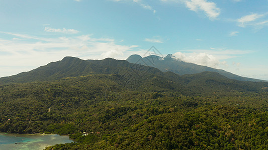 热带地貌景观海风海岸 山区图片