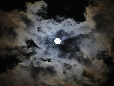 夜云中满月天文学卫星场景旅游月亮天空月光岩石气氛宇宙图片