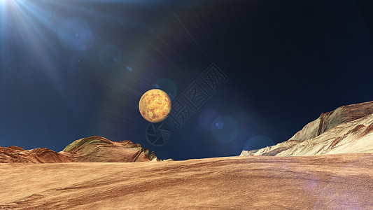 太空中的地表行星岩石星系地平线世界海王星宇宙学天堂太阳流星天文图片
