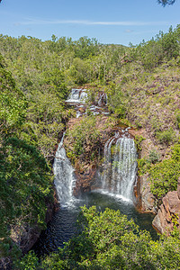佛罗伦萨溪的佛罗伦萨瀑布 澳大利亚北区利奇菲尔德国家公园图片