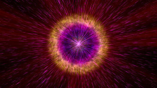 太空中的脉冲星光物理宇宙星系插图辐射科学耀斑太阳速度力量图片