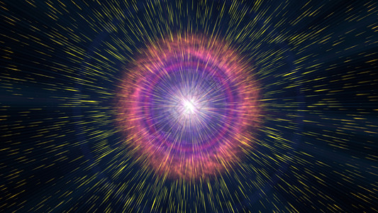 太空中的脉冲星光星系星云辐射插图速度重力光束星星力量天文学图片