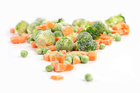 冷冻食品菜花扁豆饮食烹饪宏观蔬菜营养小吃橙子食物图片