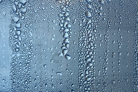 静生摄影雨滴液体水分蒸汽窗户天气水滴气泡滴水玻璃图片