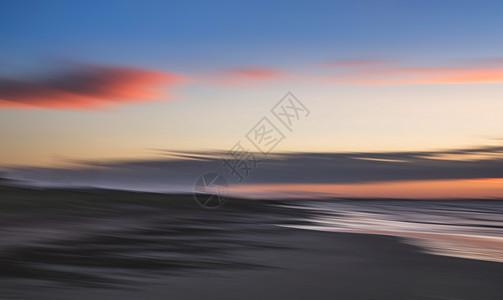 模糊的海洋景观场景日落海岸运动天堂海滩阳光墙纸艺术海浪图片