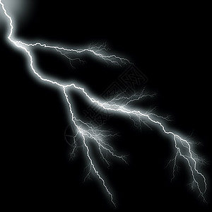 闪电射线震惊天气黑色插图天空绘画科学收费能量图片