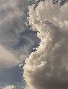 美丽的蓝天与云背景 天空 cloudsSky 与云天气自然云蓝色风暴天堂纹理戏剧性太阳生活气候幸福动机蓝色图片