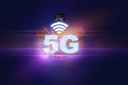 5G先进技术背景上网网络插图速度商业全球电话数据社会信号图片