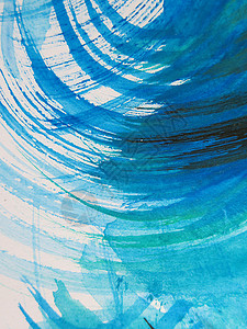 抽象水彩绘背景手工创造力染料工艺海浪印迹艺术手绘墨水绘画图片
