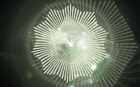 现代分形背景的抽象插图正方形艺术活力横幅渲染辉光创造力圆圈星云运动图片
