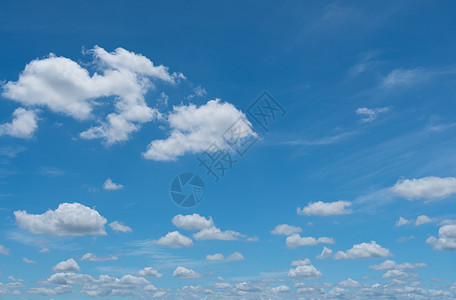 复制夏季蓝天白云抽象背景的空间最小概念天空自由墙纸晴天天气阳光天际臭氧天堂蓝色图片