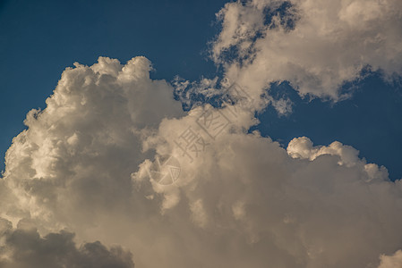 美丽的蓝天与云背景 天空云 天空与云天气自然云蓝色图片