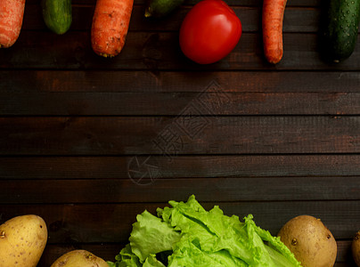 不同素食蔬菜的食品背景情况 请查看InfoFinland上的土豆产品乡村饮食沙拉烹饪木头市场食物厨房图片