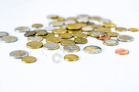 欧元硬币 欧洲联盟货币库存财富奢华繁荣贷款假期支付交换储蓄经济图片
