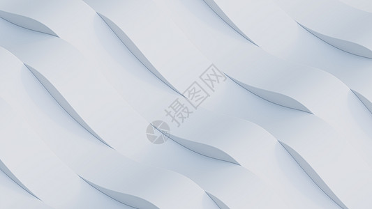 波浪中的白色条纹  3D插画流动动画片3d波纹建筑学波浪状技术插图音乐乐队图片