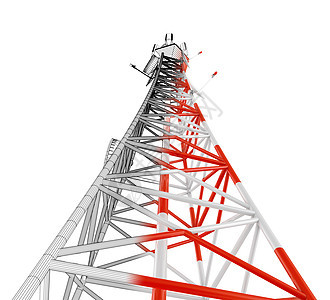 电讯塔电信塔通信系统频率收音机互联网天线电话插图机动性技术背景图片